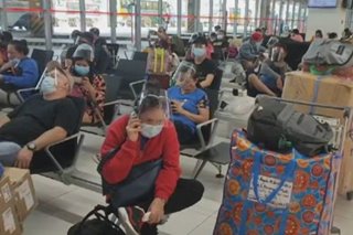 Bago mag ECQ, mga biyahero nasa PITX para humabol sa byahe