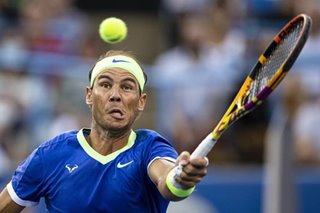 Nadal battles to victory in return from 2-month layoff