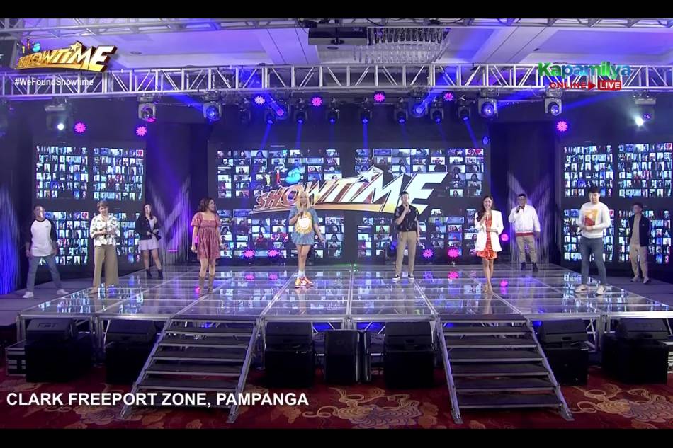 ‘It’s Showtime’ kicks off a full week of live episodes from Clark Freeport Zone in Pampanga on Monday. ABS-CBN