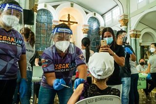 Borongan Cathedral opens for COVID-19 vaccination