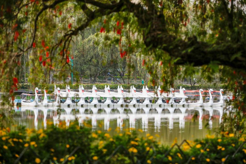 Burnham Park during the Baguio City Lockdown on April 15, 2020. Jonathan Cellona, ABS-CBN News/FILE PHOTO