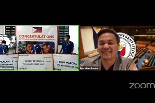 Olympic boxers get cash rewards pledged by Mikee Romero