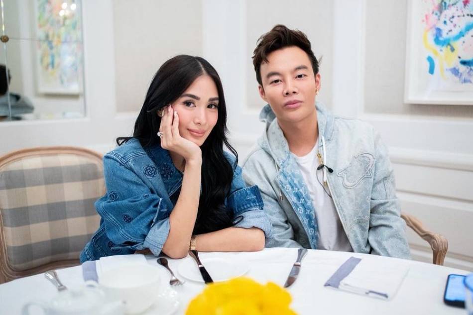 Heart Evangelista and Bling Empire's Kane Lim. Photo from Evangelista's Instagram page.