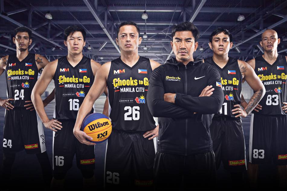 Manila Chooks TM will compete in the FIBA 3x3 World Tour Montreal Masters. Photo courtesy of Chooks-to-Go Pilipinas.