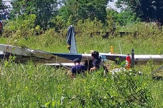 Cessna plane crashes in Bulacan; 2 passengers injured