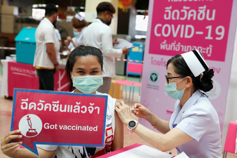 Thailand To Try Alternative COVID 19 Vaccination Method ABS CBN News   Coronavirus Thailand 