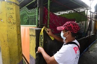 Yellow tags for Pateros COVID cases 'voluntary': mayor
