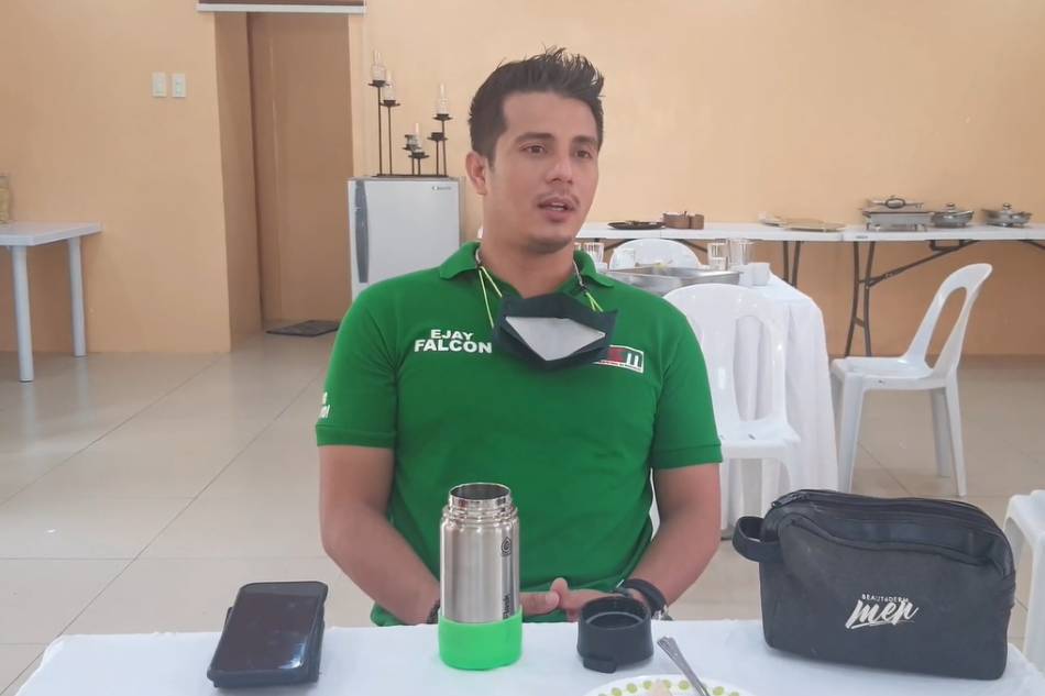 Ejay Falcon is running for Vice Governor in the 2022 elections. Dennis Datu, ABS-CBN News