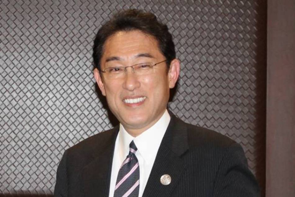 File photo of then Japan Foreign Minister Fumio Kishida, taken in November 2015. Courtesy of the Philippines' Department of Foreign Affairs