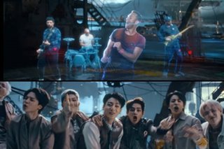 Coldplay, BTS release docu on making of 'My Universe'