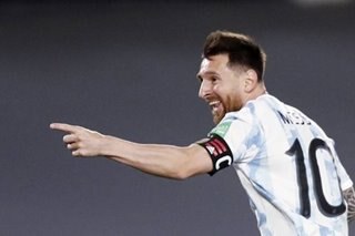 Football: Messi's Argentina thrash Uruguay