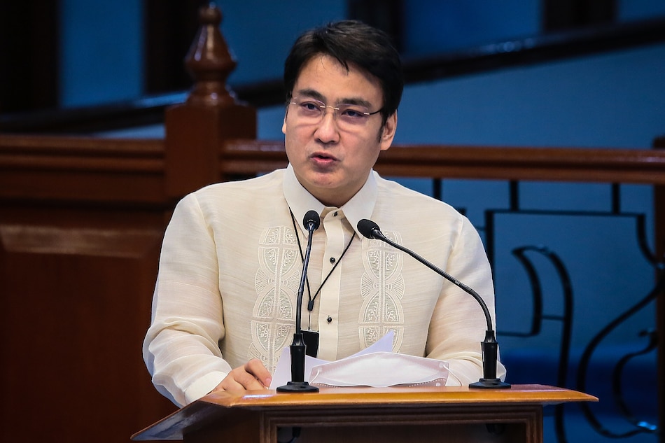 Senator Bong Revilla. Alex Nueva España, Senate PRIB file