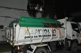 Supply ng oxygen tanks dumating sa Oriental Mindoro
