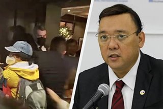 Protesters rally vs Roque in NYC; spox condemns act