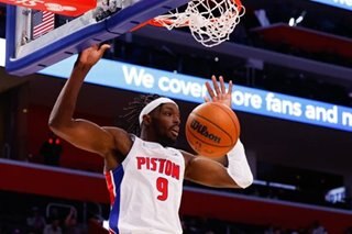 NBA: Jerami Grant scores 35 as Pistons top Rockets