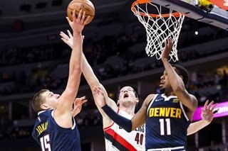 NBA: Nuggets rout Blazers for fifth straight win