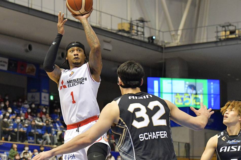 Ray Parks scored 23 points -- his most in the B.League -- to help Nagoya return to the win column. (c) B.LEAGUE