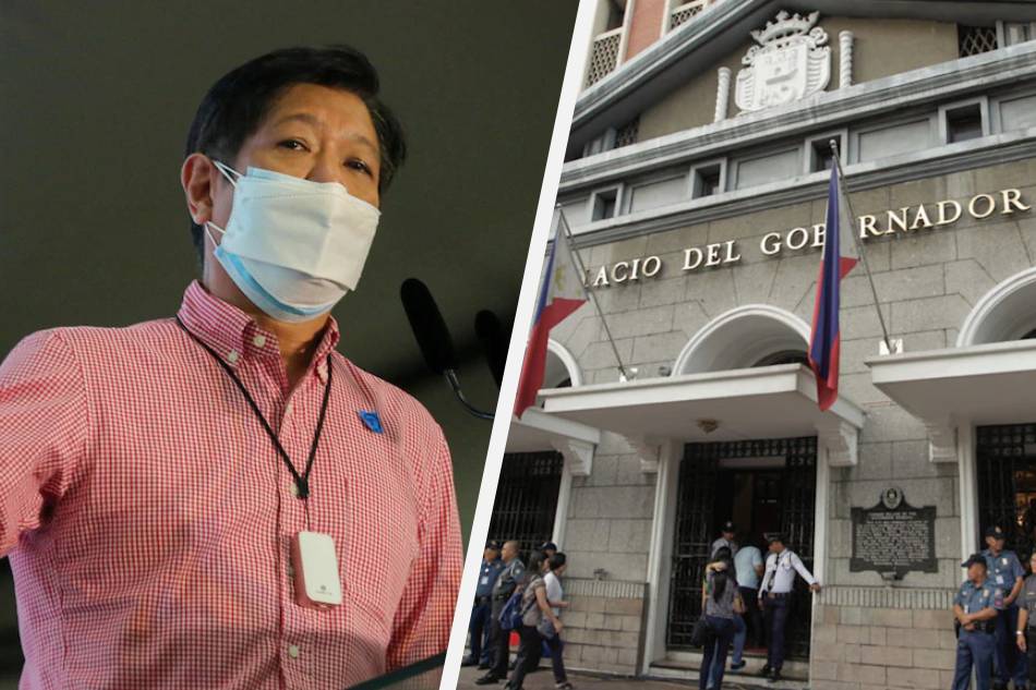 Late dictator's son Bongbong Marcos faces several cases before the Comelec seeking to bar his 2022 presidential bid. ABS-CBN News/File