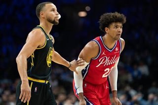 NBA: 76ers put clamps on Curry in win over Warriors