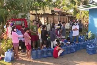 Supply ng tubig, kawalan ng kuryente at signal problema pa rin sa Bohol