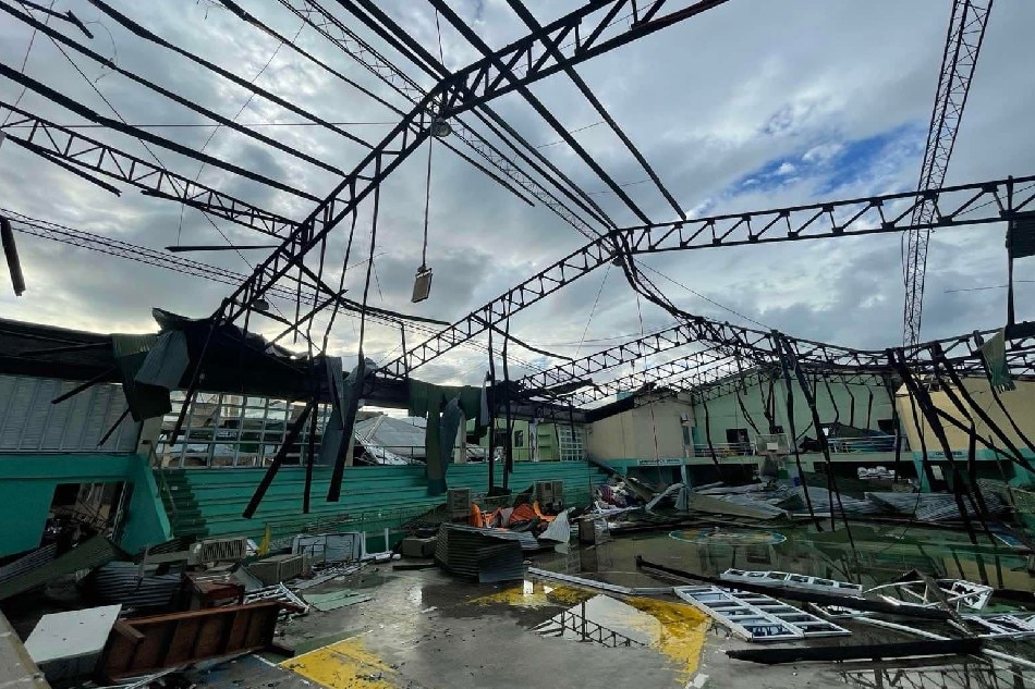San, Miguel Bohol after typhoon Odette. Photo by Niko Baua, ABS-CBN News