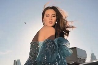 WATCH: Catriona featured in Michael Cinco fashion shoot