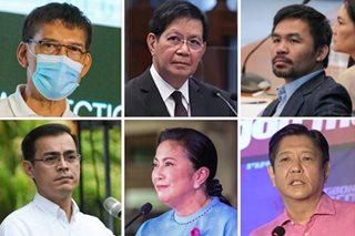 Presidential bets tuloy sa pagbibigay ng Odette aid