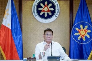 Duterte sorry for 'ruckus' with Palace health protocol