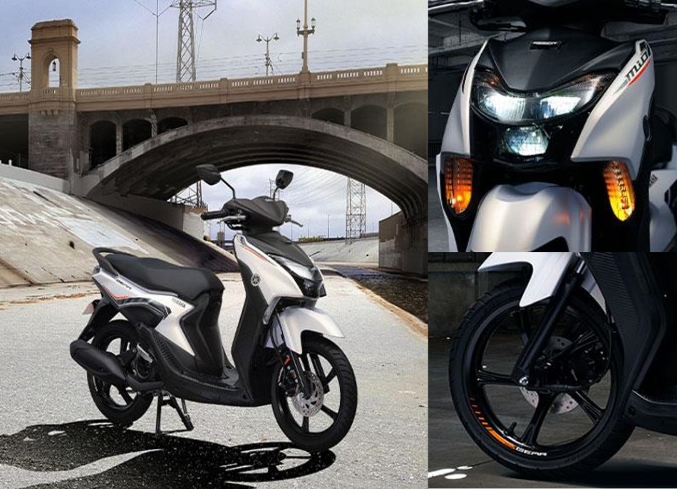 The stylish and compact design makes it easy for motorcycle riders to ride and park. Its LED and hazard lights also make the Yamaha Mio Gear safe to ride even at night. Photo source: Yamaha website [LINK OUT 