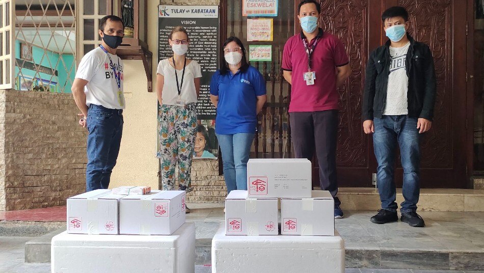 The HMO donated flu vaccines to orphanages to help provide prevention and care to young children in need. Photo source: Maxicare