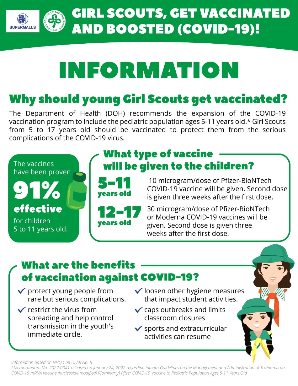 Girl Scouts of PH lead vaccination efforts 1