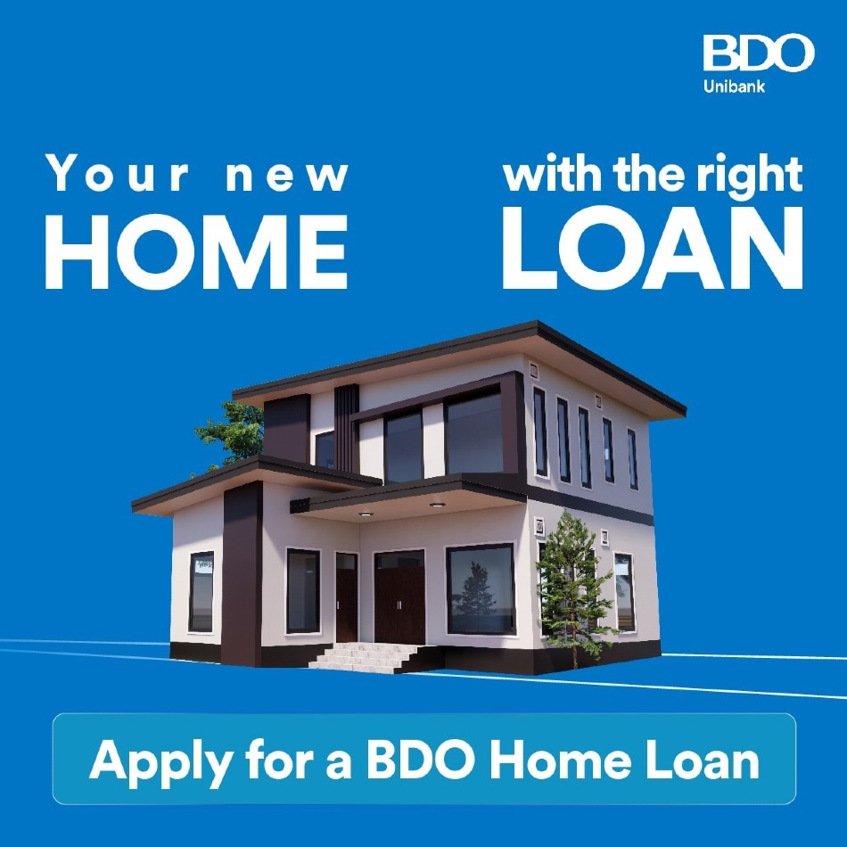 Get your new home with BDO Home Loan. Enjoy low rates, waived fees up to P20,000 and more. Photo source: BDO Unibank Facebook page