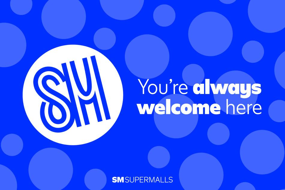 SM Supermalls welcomes everyone in their doors. Photo source: SM Supermalls