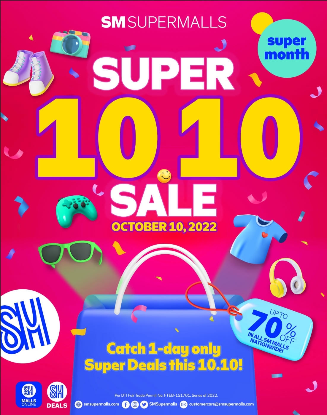 Super deals await customers at the Super 10.10 Sale. Photo source: SM