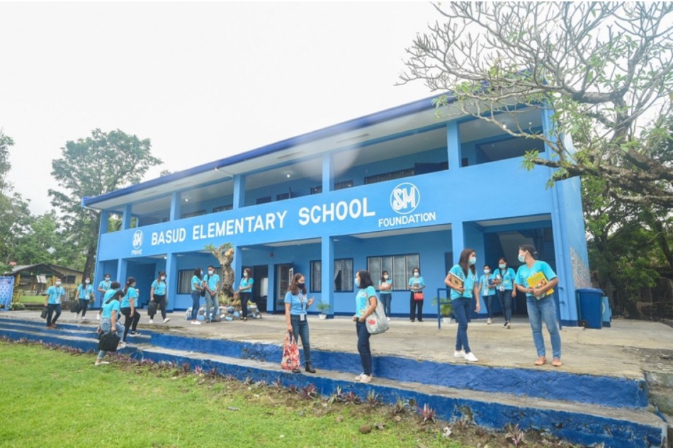Basud Elementary School in Sorsogon City. Photo source: SMFI