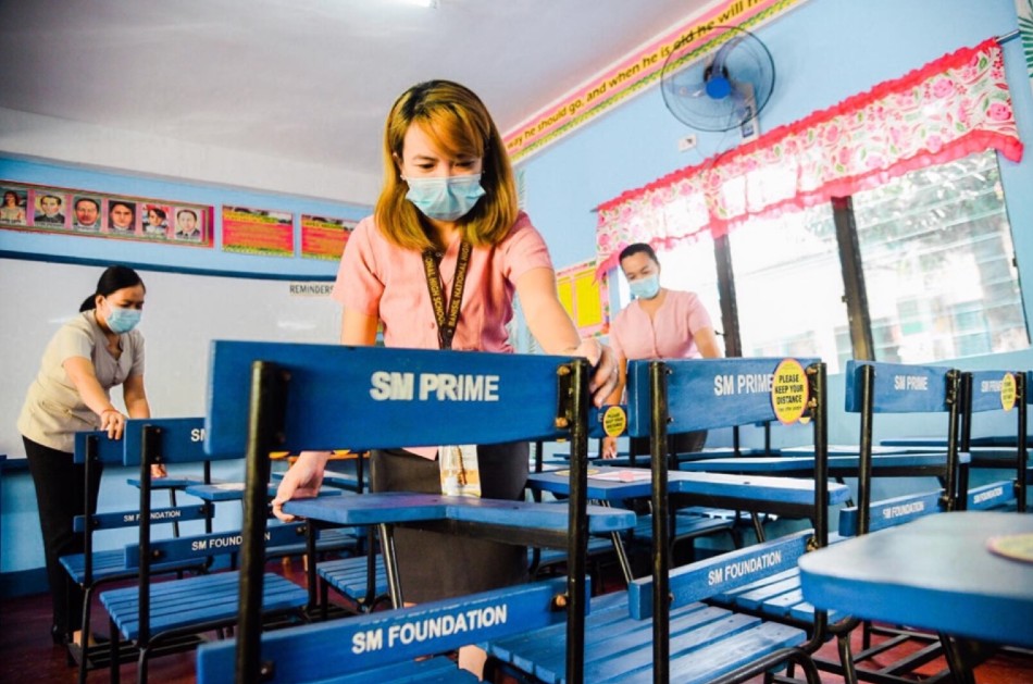 Every classroom under the project is well-ventilated and spacious to allow students to have a good learning experience. Photo source: SMFI