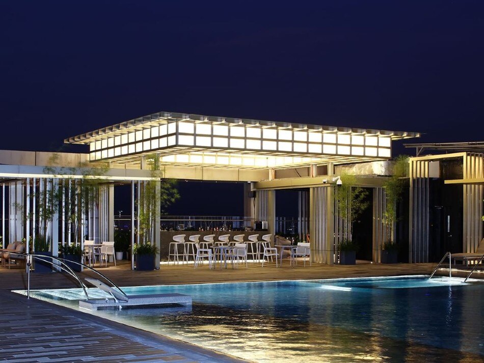 Party until the New Year at Hotel Okura Manila's The SORA Rooftop. Photo source: Newport World Resorts