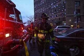 Nine kids among 19 dead in New York fire