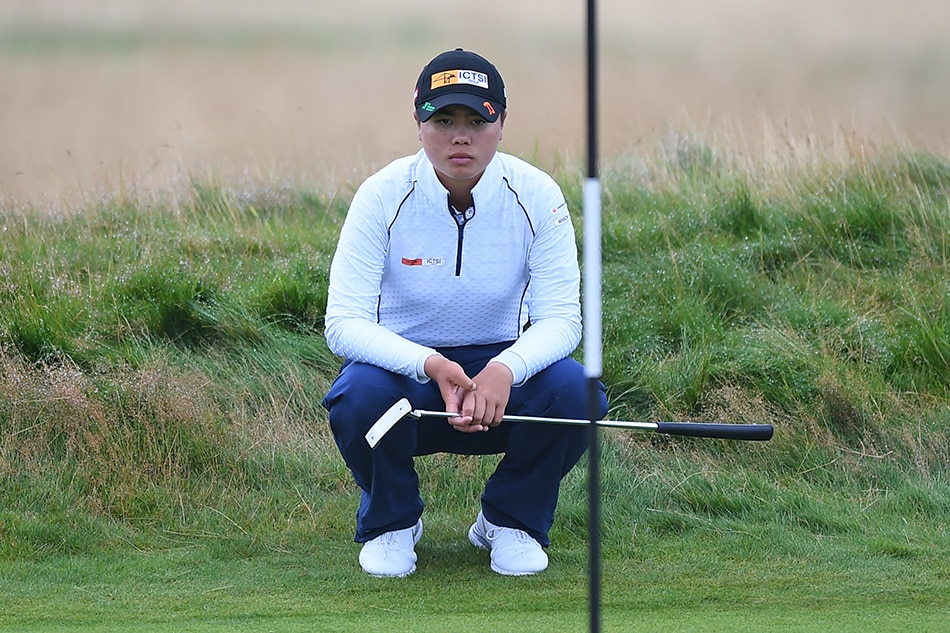 Saso carded a 2-under 70 after 2 rounds at the Gainbridge LPGA at Boca Rio in Florida on Friday, 4 shots of co-leaders Danielle Kang and Lydia Ko. AFP/file