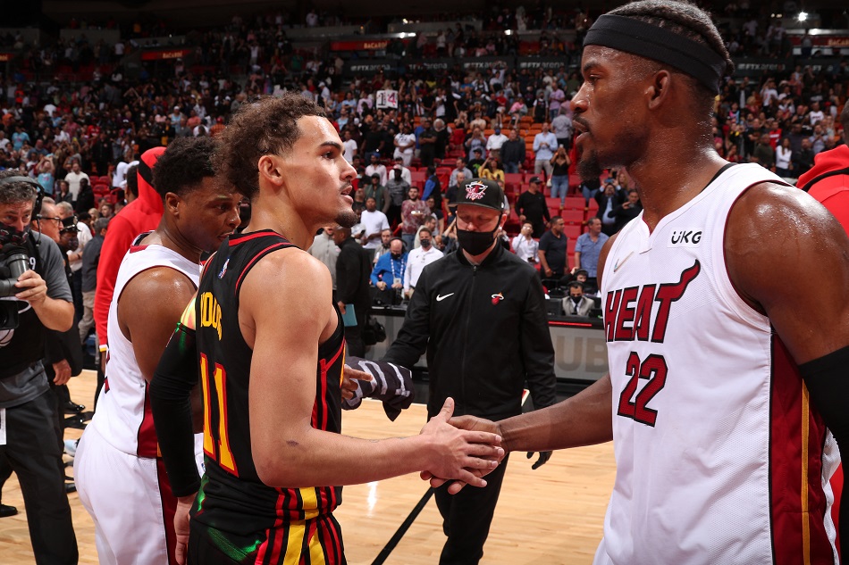 Jimmy Butler and the Heat were running on all cylinders in a 115-91 victory over the Hawks on Sunday. AFP/file