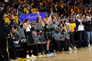 Golden State Warriors advance to NBA Finals
