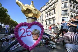 Commemorating Lady Di's death anniversary