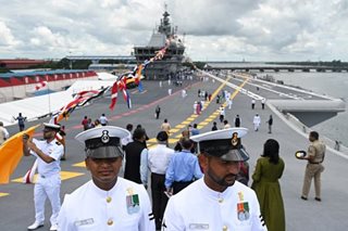 India debuts aircraft carrier