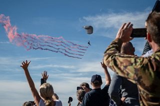 Swiss air force holds aviation display
