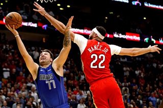NBA: Doncic dazzles in vain as Mavs downed by Pelicans