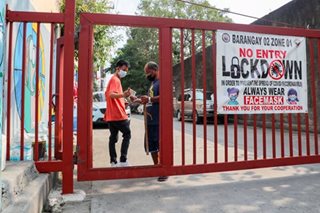 Pasay's Layug St. on granular lockdown