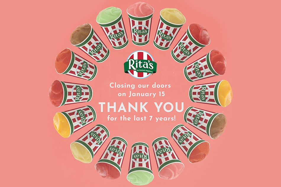 Rita’s Italian Ice to permanently close in PH ABSCBN News