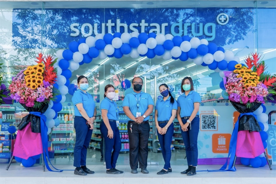 A new Southstar Drug outlet opened last Jan. 10 in Sta. Cruz, Laguna. Handout