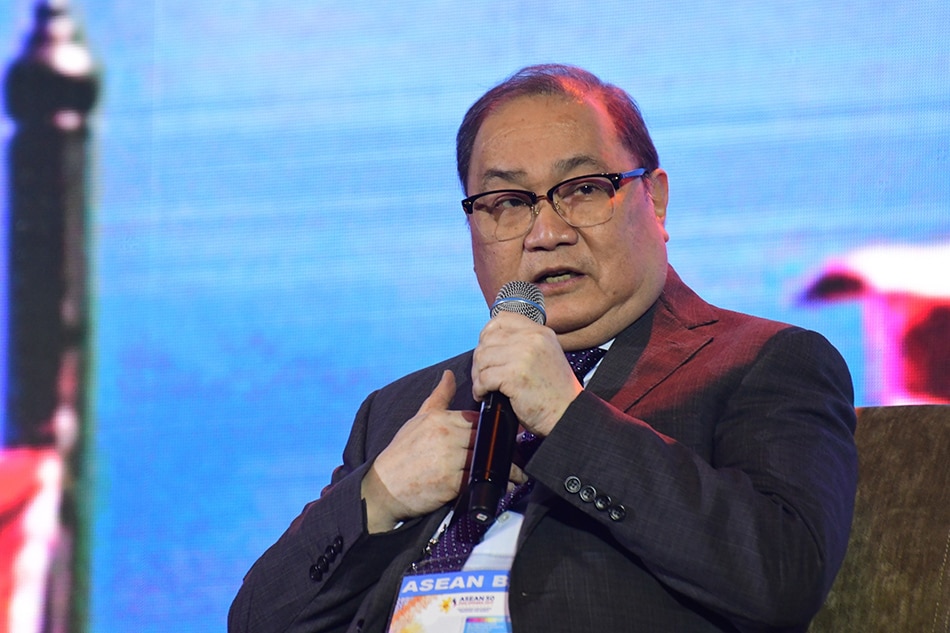 Manny V. Pangilinan during the ASEAN Business and Investments Summit in ParaÒaque City on Tuesday. Mark Demayo, ABS-CBN News/File