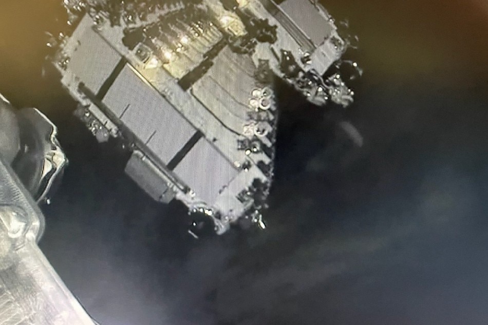 Deployment of a Starlink Satellite. Photo: Elon Musk/Twitter